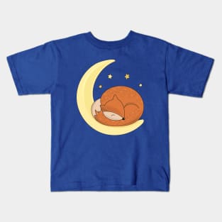 Fox moon Kids T-Shirt